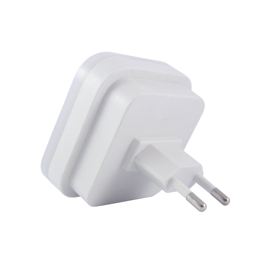 LED-nachtlampje met sensor LED/0,5W/230V, wit