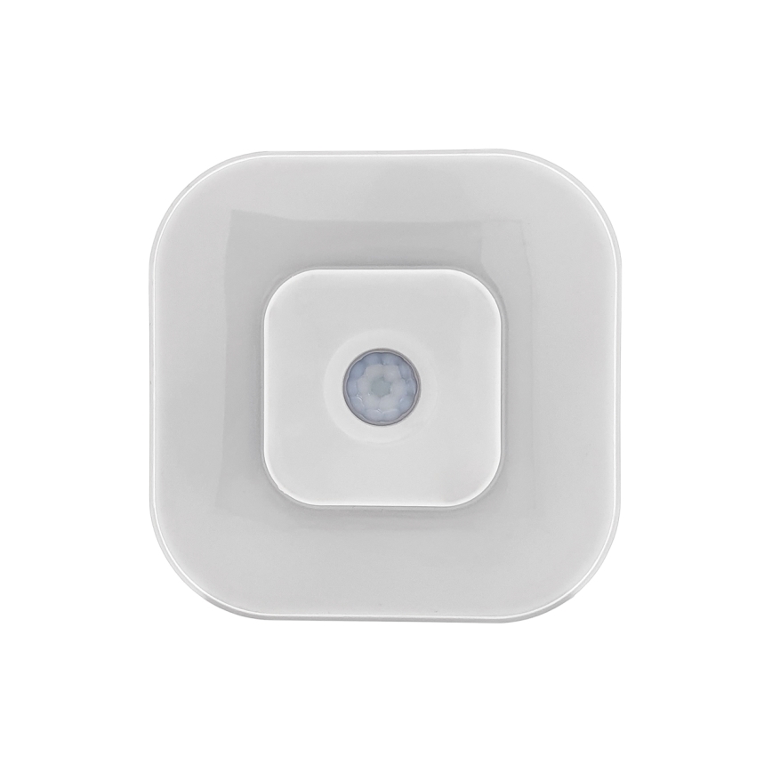 LED Nachtlampje met sensor LED/0,5W/4,5V 3xAAA wit