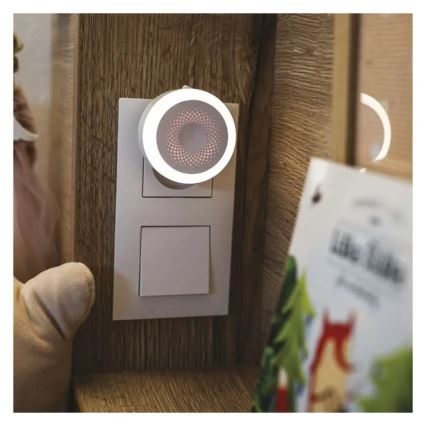 LED-nachtlampje voor in het stopcontact LED/0,5W/230V