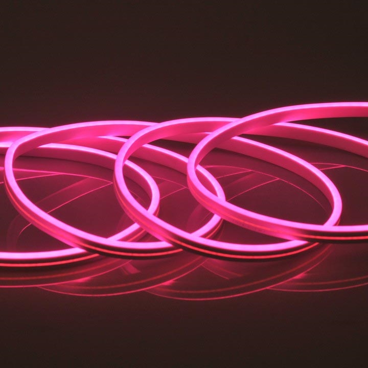 LED Neon Strip 5m LED/40W/24V roze IP65