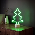 LED neon tafeldecoratie LED/2W/3xAA USB boom