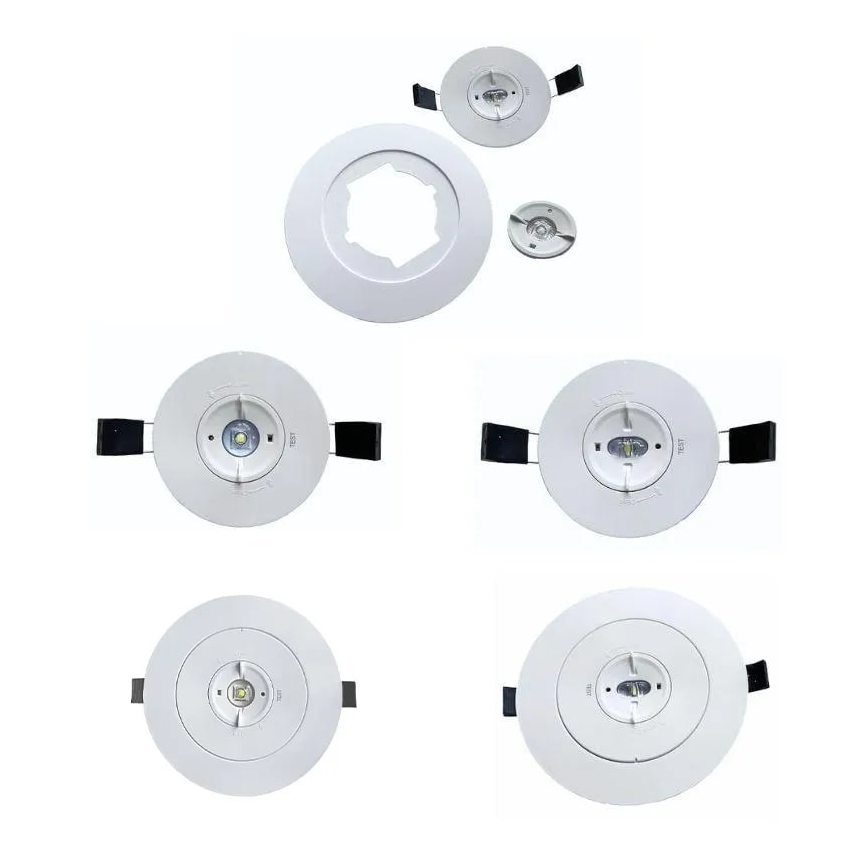 LED Noodgeval Hangende plafondverlichting LED/2W/230V 6000K