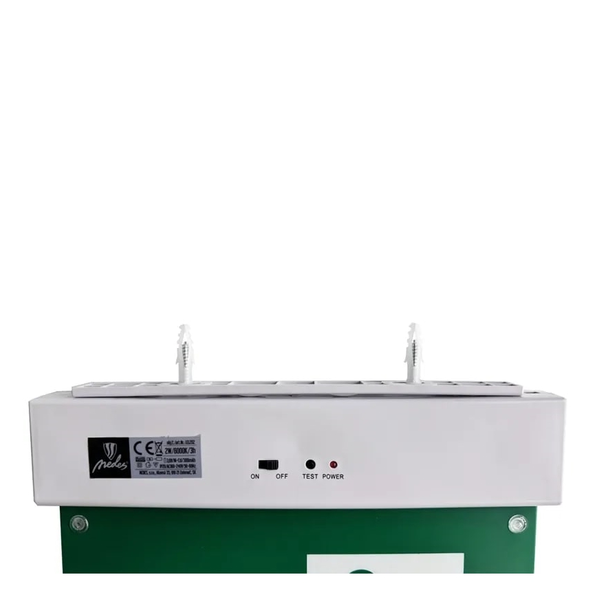 LED Noodverlichting LED/2W/230V 6000K 300 mAh