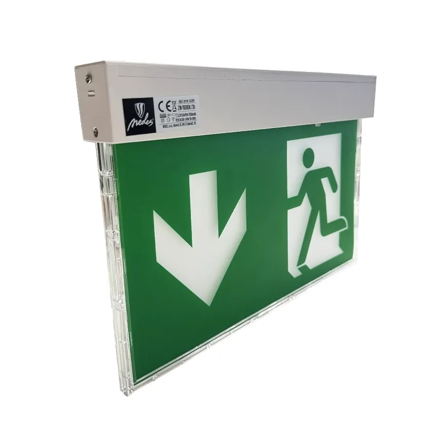 LED Noodverlichtingsarmatuur LED/2W/230V 6000K 1500 mAh