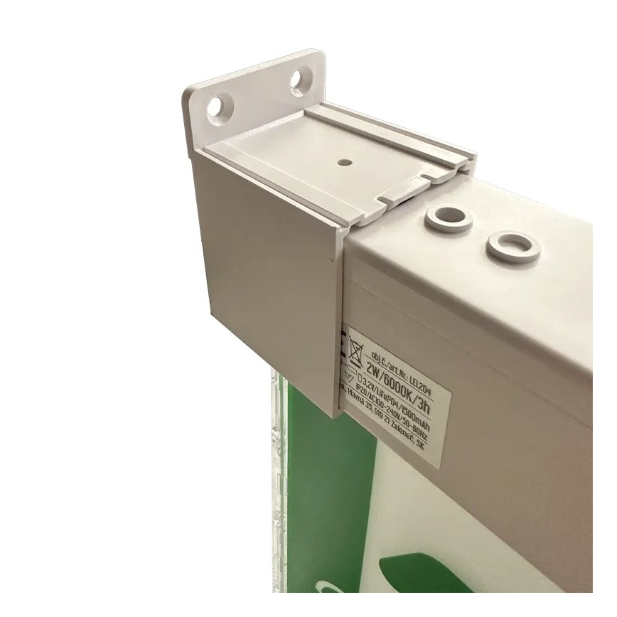 LED Noodverlichtingsarmatuur LED/2W/230V 6000K 1500 mAh