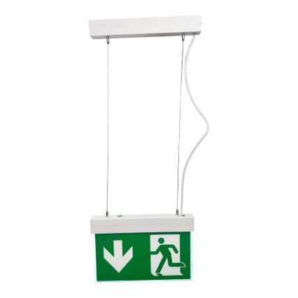 LED Noodverlichtingsarmatuur LED/2W/230V 6000K 1500 mAh