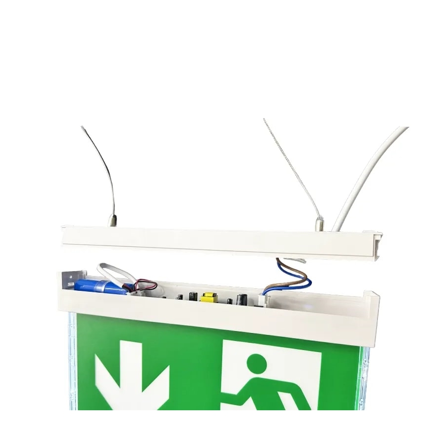 LED Noodverlichtingsarmatuur LED/2W/230V 6000K 1500 mAh