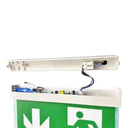 LED Noodverlichtingsarmatuur LED/2W/230V 6000K 1500 mAh