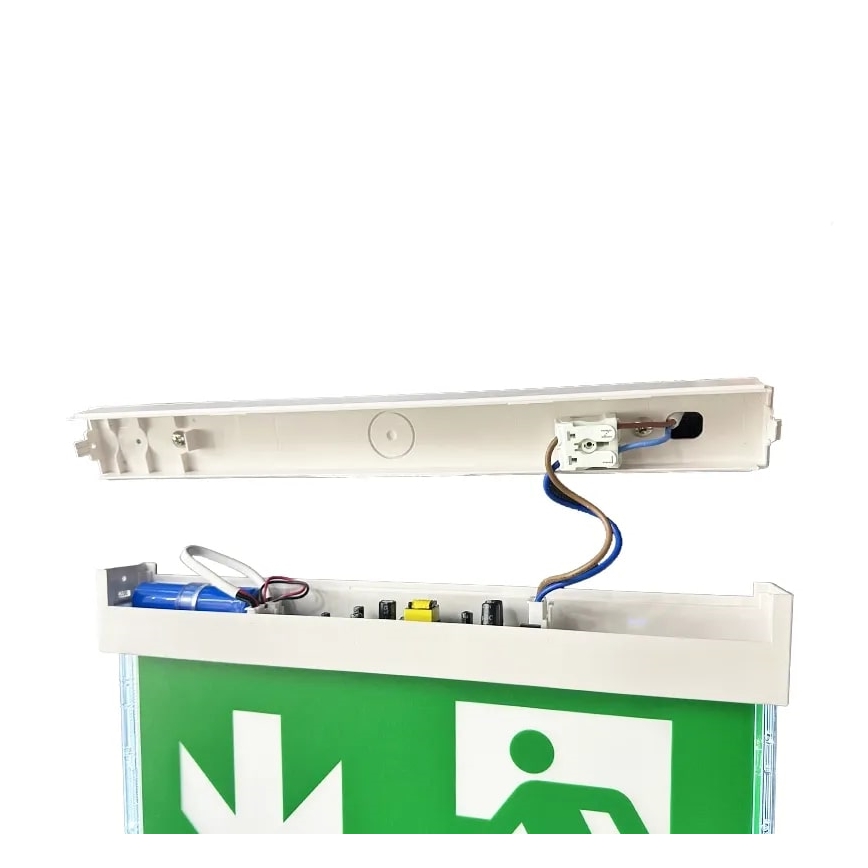LED Noodverlichtingsarmatuur LED/2W/230V 6000K 1500 mAh