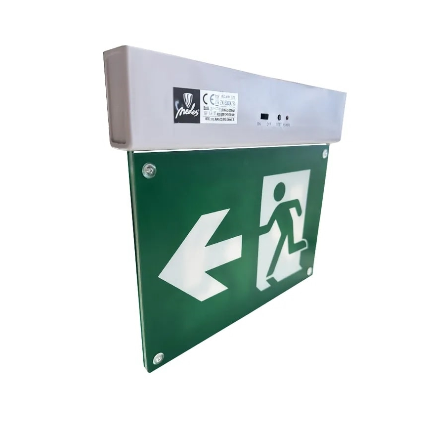 LED Noodverlichtingsarmatuur LED/2W/230V 6000K 300 mAh