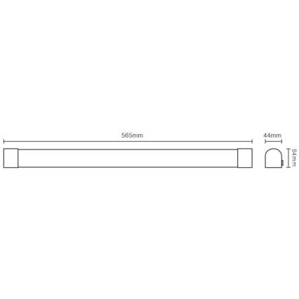 LED Onder keukenkast verlichting LED/15W/230V IP44