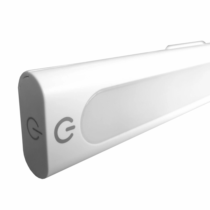 LED Under keuken cabinet aanraken magnetic lamp LED/2,5W/5V USB 2700/4000/6500K 1200 mAh 35 cm wit