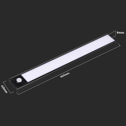 LED Onder keukenkast verlichting met sensor LED/2W/5V 2200 mAh 3000K