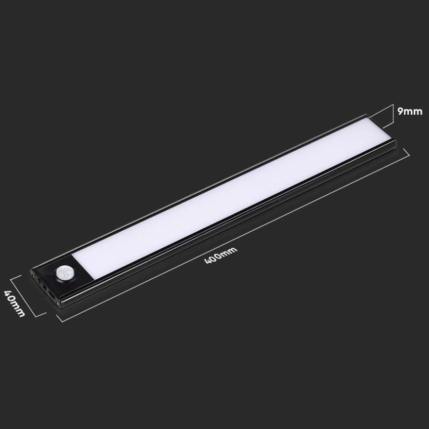 LED Onder keukenkast verlichting met sensor LED/2W/5V 2200 mAh 3000K