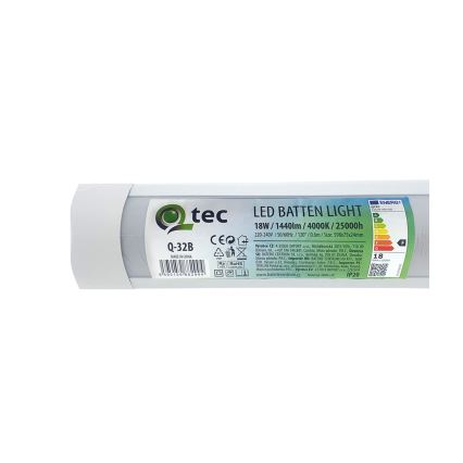 LED Onder keukenkast verlichting QTEC LED/18W/230V 60 cm wit
