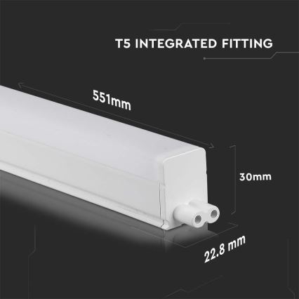 LED Onder keukenkast verlichting SAMSUNG CHIP LED/7W/230V 4000K 55 cm