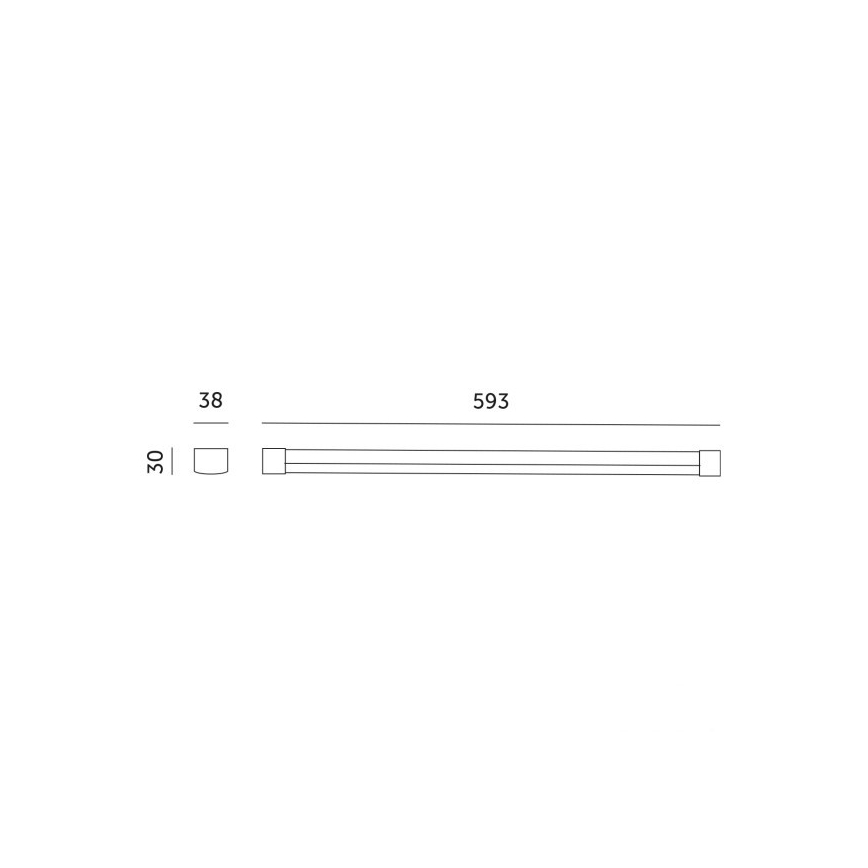 LED Onder keukenkast verlichting voor het kweken van planten GROWLY LED/9W/230V wit
