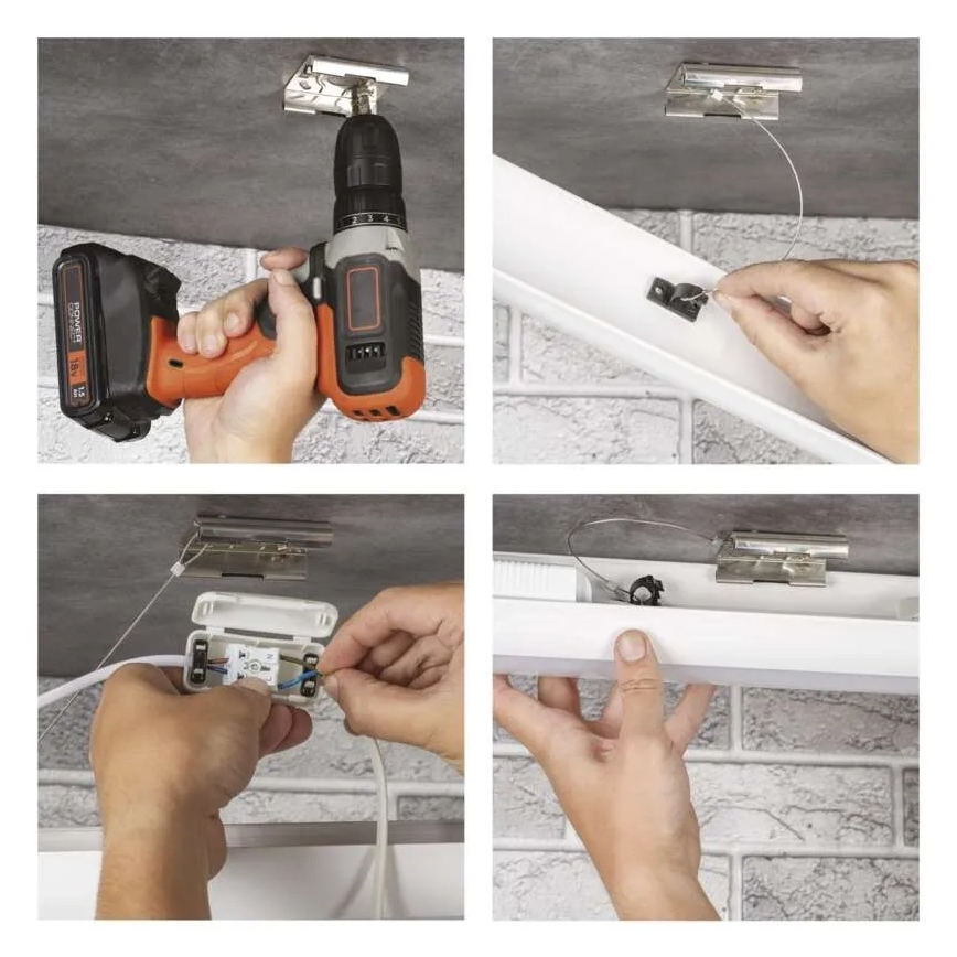 LED onderbouwarmatuur LED/20W/230V 4000K 60 cm