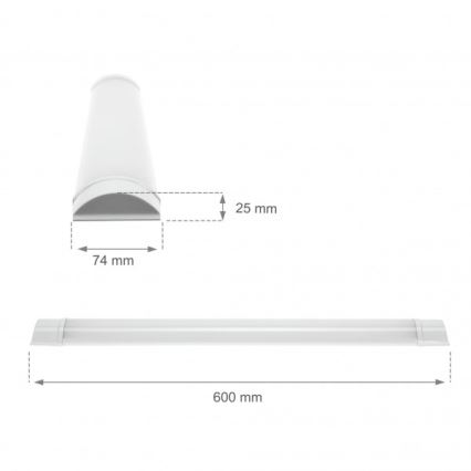 LED onderbouwarmatuur VIGA LED/14W/230V 6000K wit