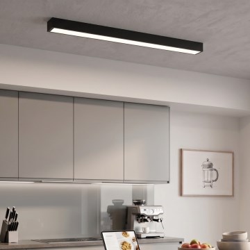 LED Opbouw-/hanglamp aan kabel LED/44W/230V 4000K 120 cm zwart