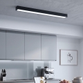 LED opbouw-/hanglamp aan kabel LED/44W/230V 6000K 120 cm zwart