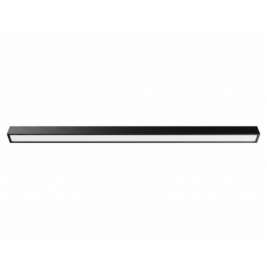 LED opbouw-/hanglamp aan kabel LED/44W/230V 6000K 120 cm zwart