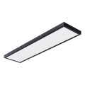 LED opbouwpaneel LED/60W/230V 30x120 cm zwart