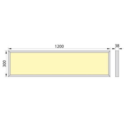 LED Opbouwpaneel OREGA LED/40W/230V 4000K