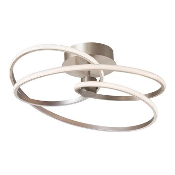 LED Opbouwplafonnière CORT LED/40W/230V zilverkleurig