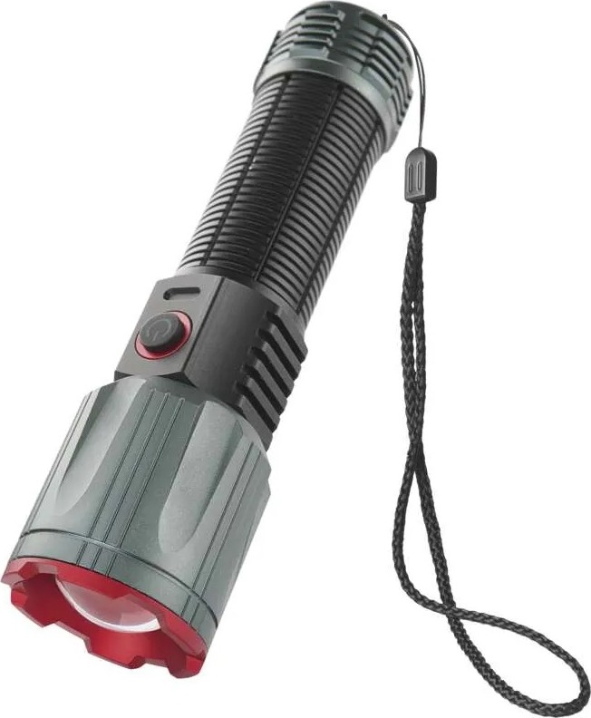 LED oplaadbaar metaal zaklamp LED/5V 3000 glanzend 5000 mAh IP43