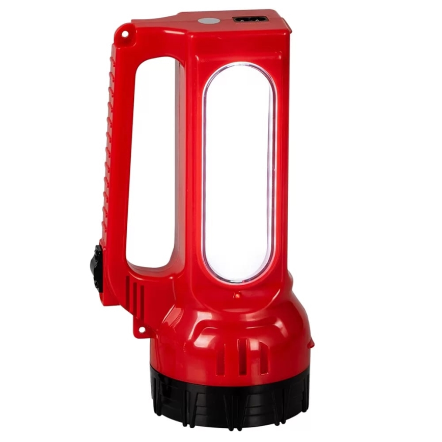LED Oplaadbaar zonne- zaklamp LED/7W/230V 400 glanzend 3200 mAh