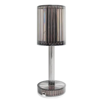 LED oplaadbare aanraaktafellamp SIMPLE LED/1W/5V 3000-6000K 2400 mAh rookgrijs