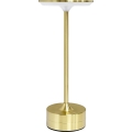 LED oplaadbare aanraaktafellamp TAVOLO LED/2,5W/5V 2400 mAh 3000-6000K goudkleurig