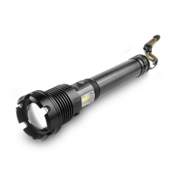LED Oplaadbare aluminium zaklamp met powerbankfunctie LED/4400 mAh 2200 lm IP44