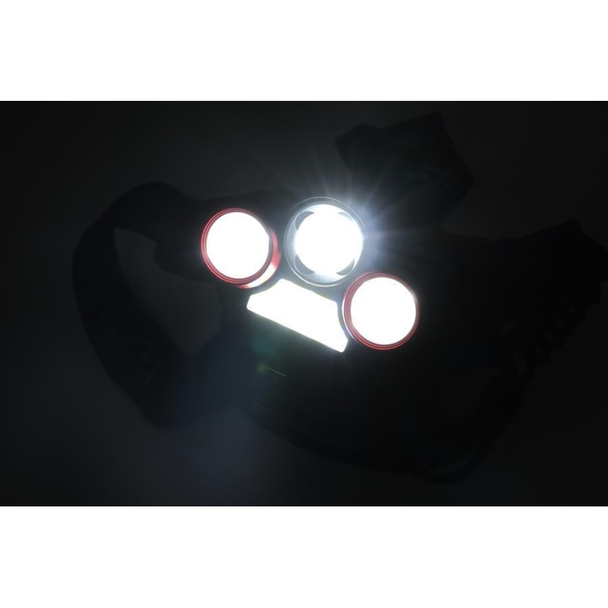 LED Oplaadbare hoofdlamp LED/USB 670lm 3000 mAh