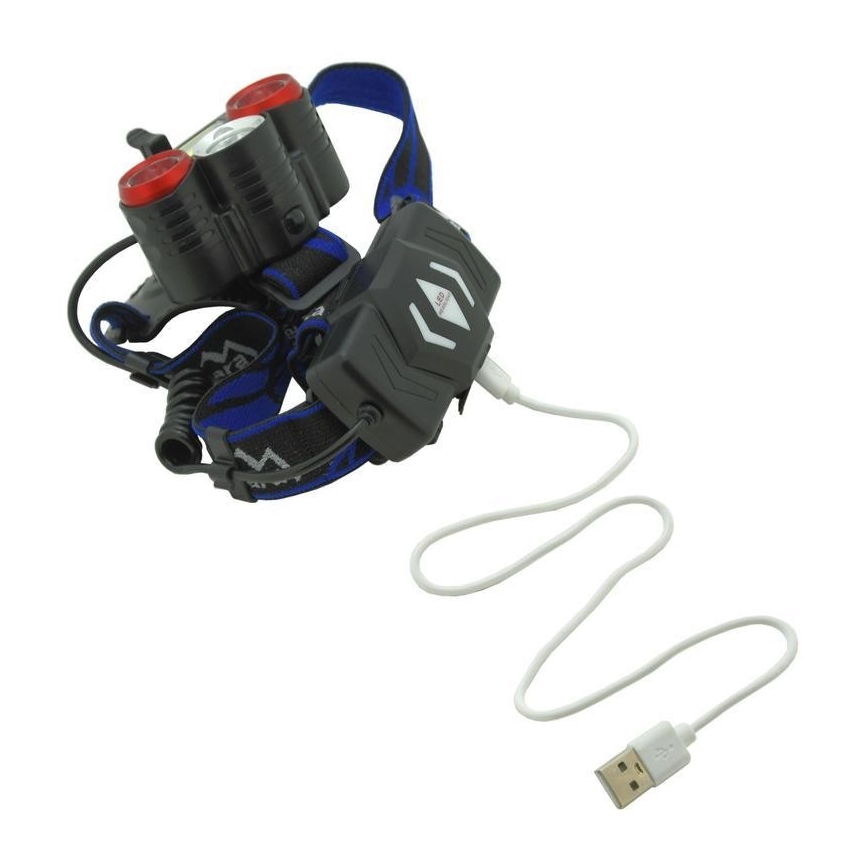 LED Oplaadbare hoofdlamp LED/USB 670lm 3000 mAh