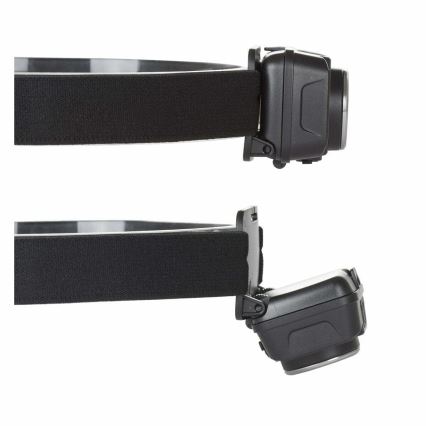 LED Dimbaar oplaadbaar hoofdlamp met sensor en rood licht LED/15W/5V IP66 430 glanzend 1800 mAh