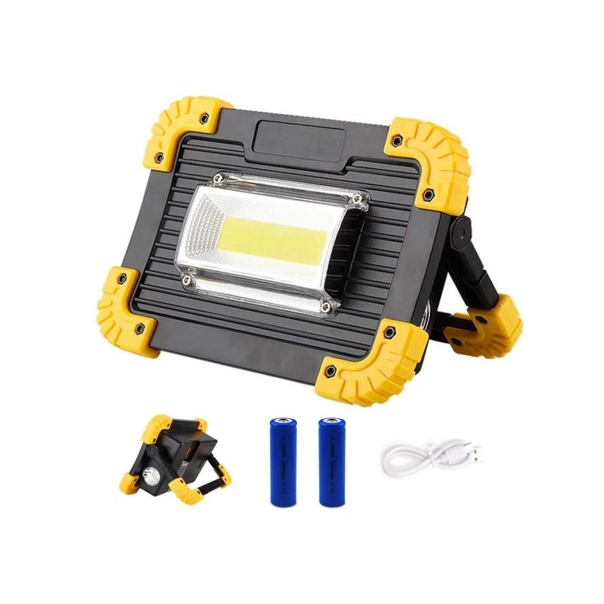 LED Oplaadbare schijnwerper LED/10W/4000 mAh