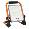 LED oplaadbare schijnwerper met statief LED/30W/3,2V 4500K 5000 mAh IP65 oranje