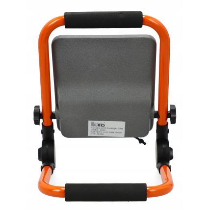 LED oplaadbare schijnwerper met statief LED/30W/3,2V 4500K 5000 mAh IP65 oranje