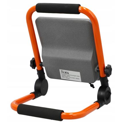 LED oplaadbare schijnwerper met statief LED/30W/3,2V 4500K 5000 mAh IP65 oranje