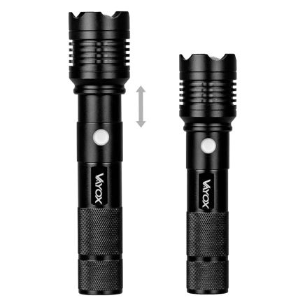 LED Oplaadbare zaklamp LED/10W/5V IPX4 800 glanzend 1200 mAh