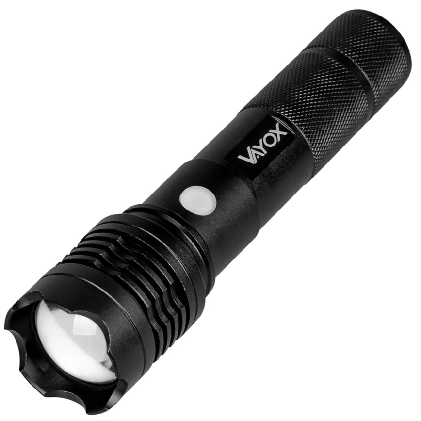 LED Oplaadbare zaklamp LED/10W/5V IPX4 800 glanzend 1200 mAh