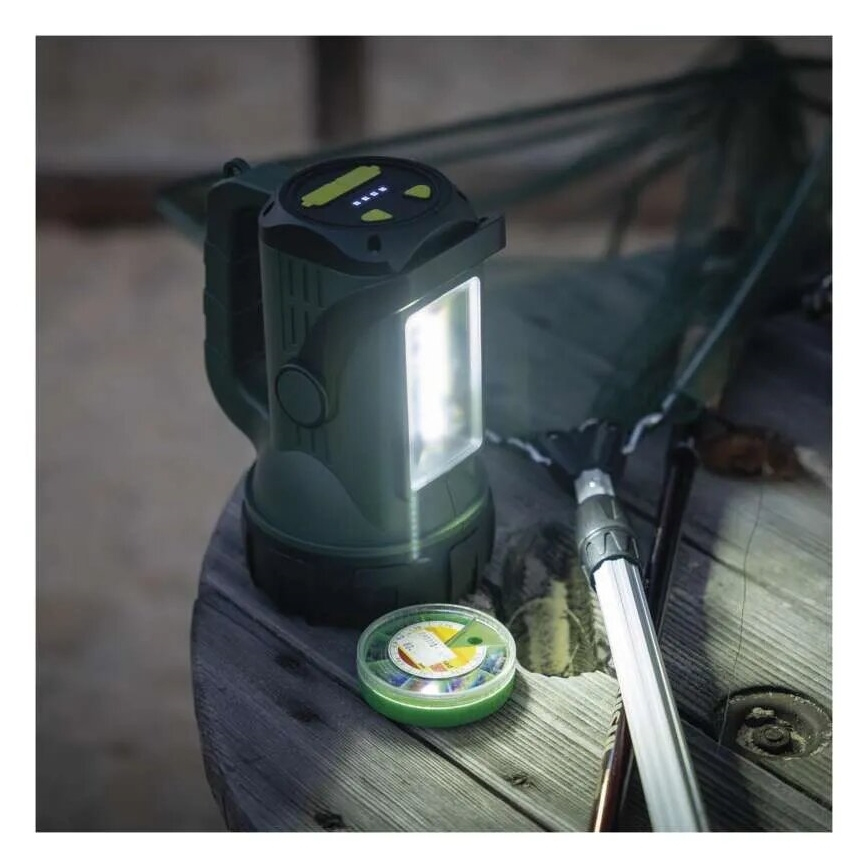 LED Oplaadbare zaklamp LED/3,7V IP43 700 lm 3600mAh