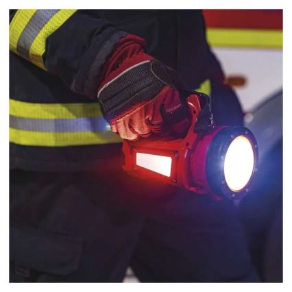 LED Oplaadbare zaklamp LED/3,7V IP44 1000 lm 15000mAh