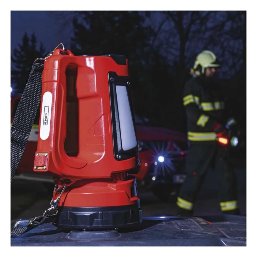 LED Oplaadbare zaklamp LED/3,7V IP44 1000 lm 15000mAh