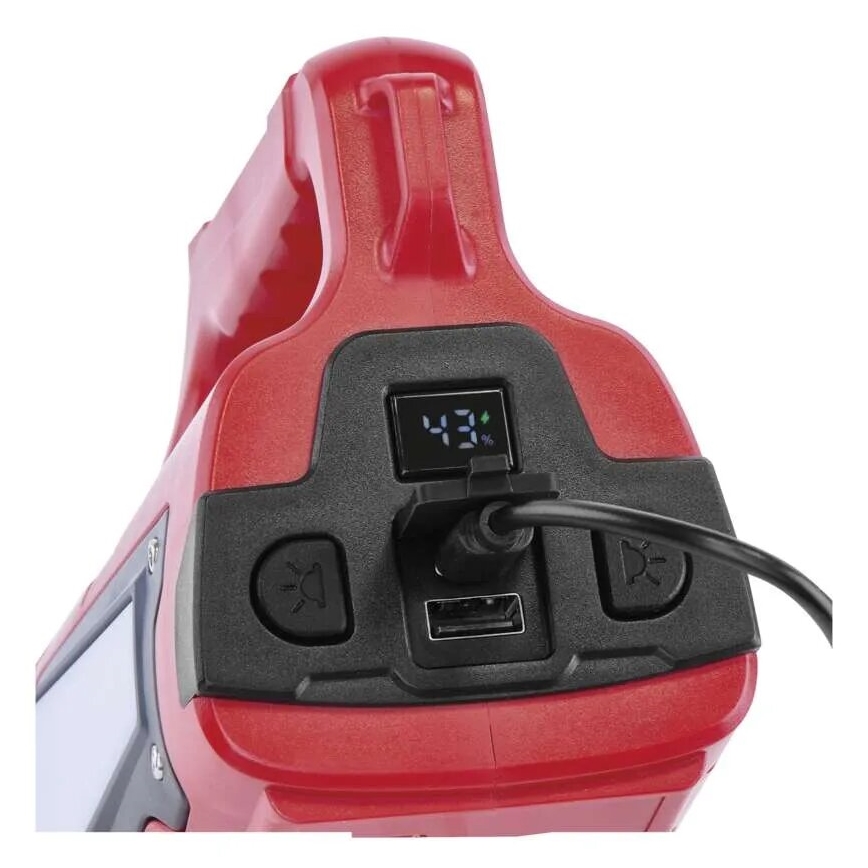 LED Oplaadbare zaklamp LED/3,7V IP44 1000 lm 15000mAh