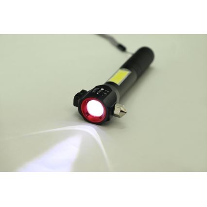 LED oplaadbare zaklamp LED/3W/5V 200 lm 1200 mAh
