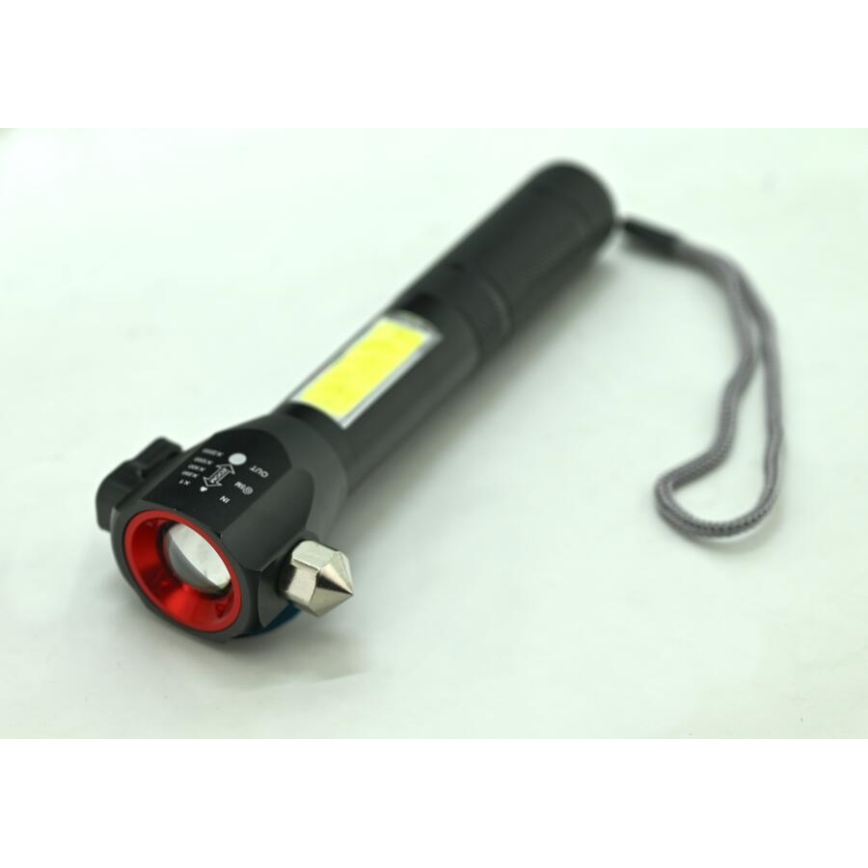 LED oplaadbare zaklamp LED/3W/5V 200 lm 1200 mAh