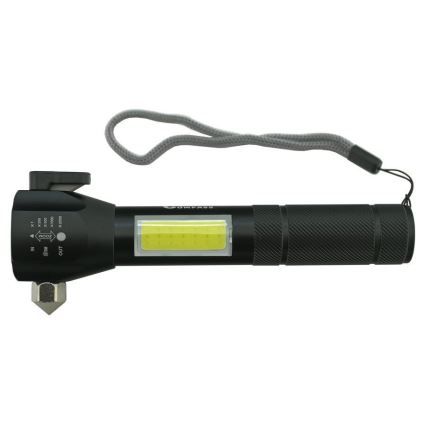 LED oplaadbare zaklamp LED/3W/5V 200 lm 1200 mAh